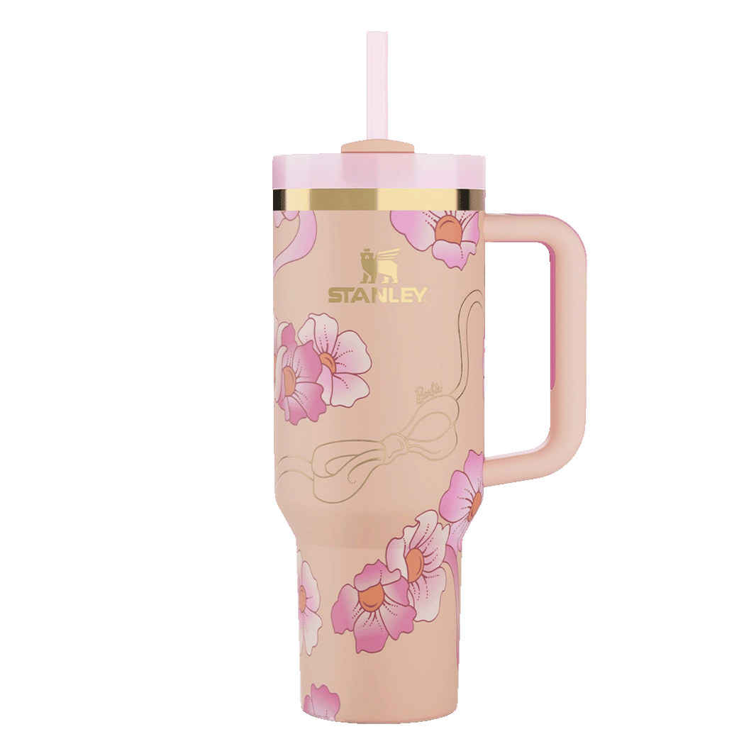 Stanley x ’80s Peaches ’n Cream Quencher H2.0 FlowState Tumbler 40oz