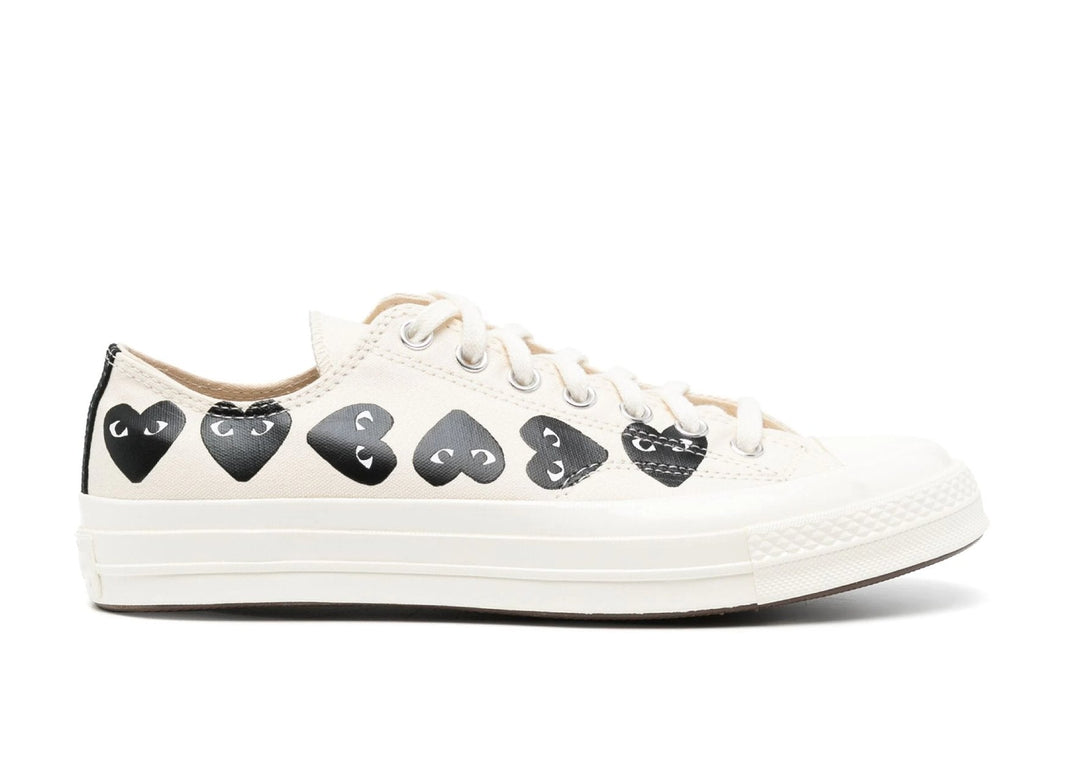 Converse Chuck Taylor All Star 70 Ox Comme des Garcons PLAY Multi-Heart Milk