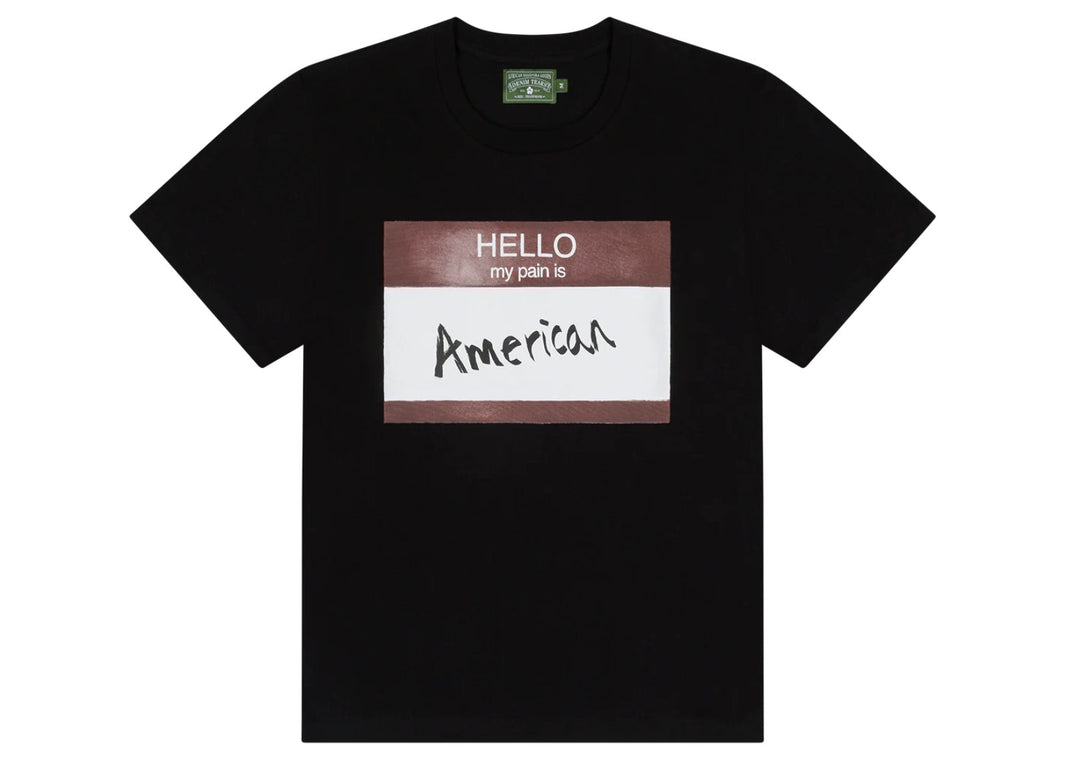 Denim Tears My Pain Is Tee Black