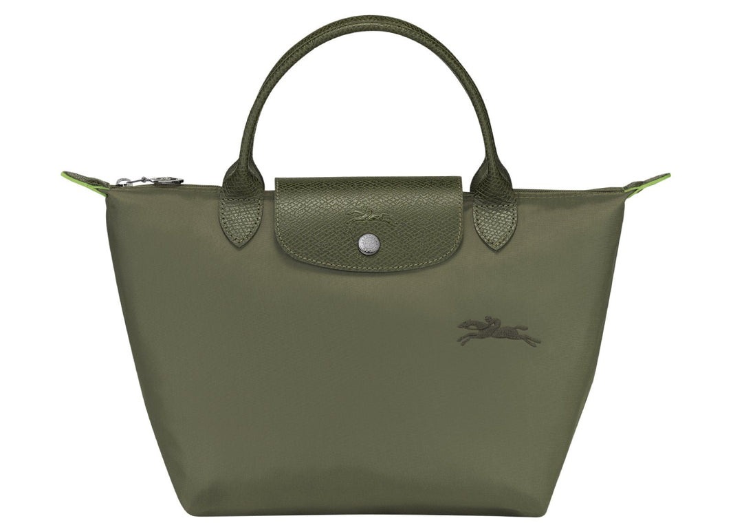 Longchamp Le Pliage Green Small Handbag Forest
