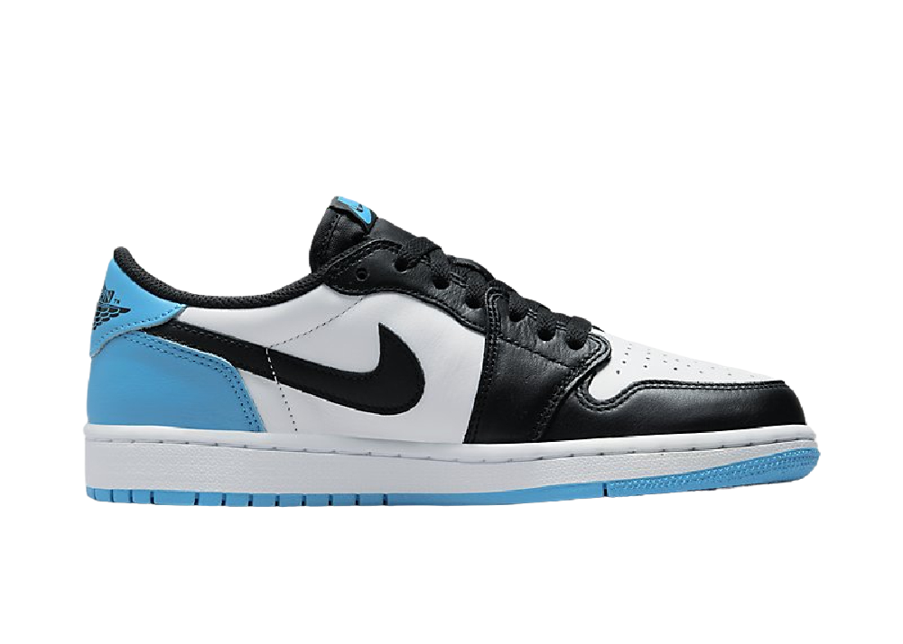 Nike Air Jordan 1 Low Black Dark Powder Blue (W)