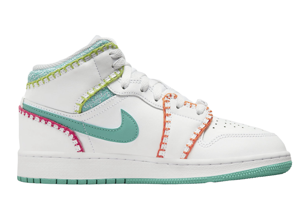 Nike Air Jordan 1 Mid Multi Knit (GS)