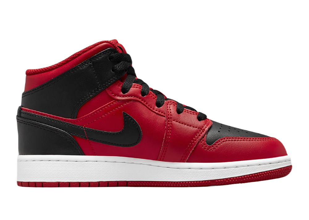 Nike Air Jordan 1 Mid Reverse Bred (2021) (GS)