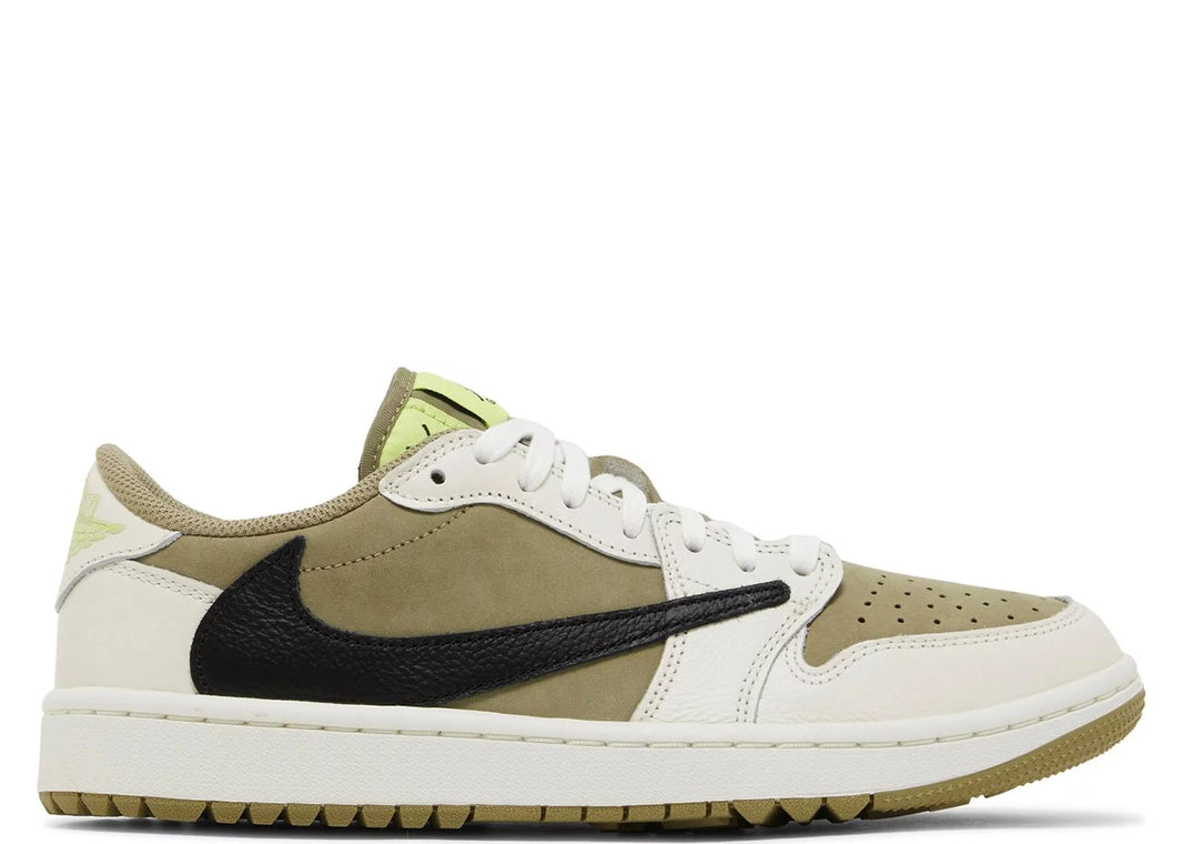 Nike Air Jordan 1 Retro Low Golf Travis Scott Neutral Olive