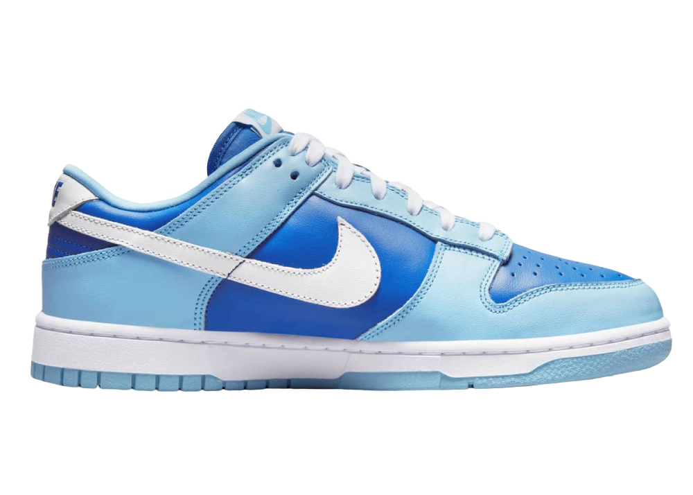 Nike Dunk Low Retro QS Flash White Argon Blue Flash