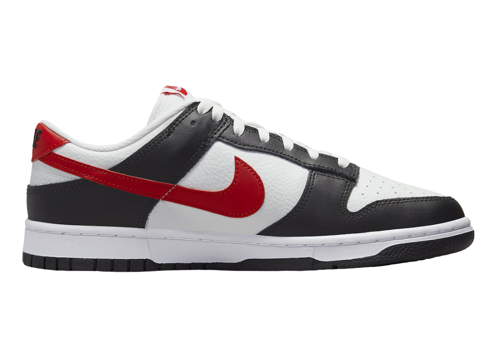 Nike Dunk Low Retro Red Swoosh Panda