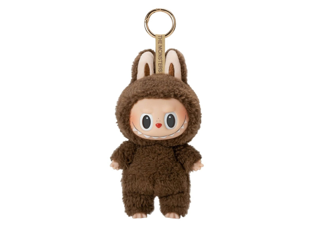 Pop Mart Labubu The Monsters Tasty Macarons Chestnut Cocoa Vinyl Plush Pendant