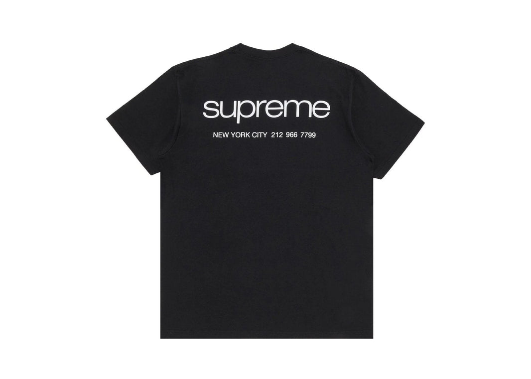 Supreme NYC Tee Black