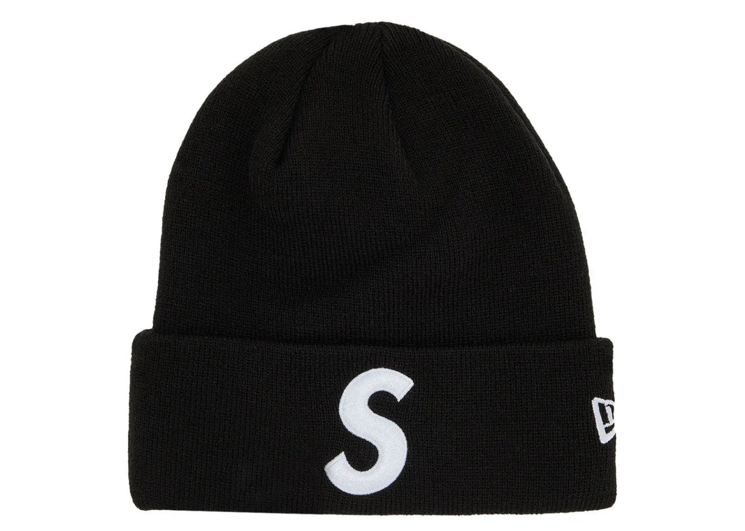 Supreme New Era S Logo Beanie (FW24) Black