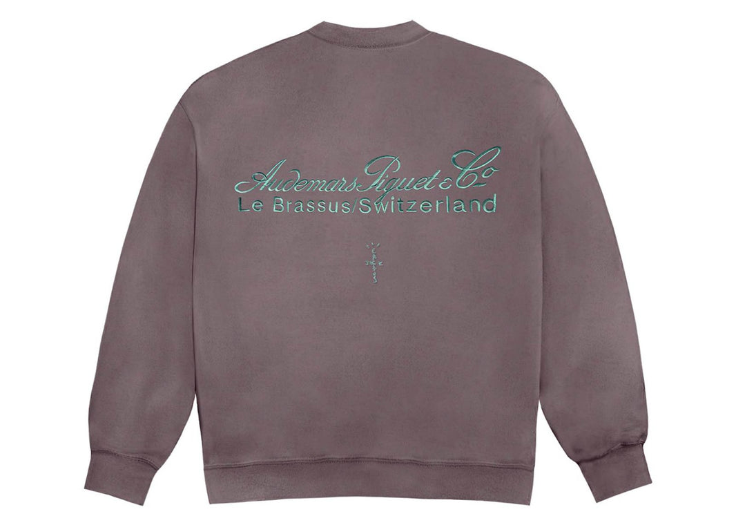 Travis Scott CJ x Audemars Piguet Logo II Crewneck Purple