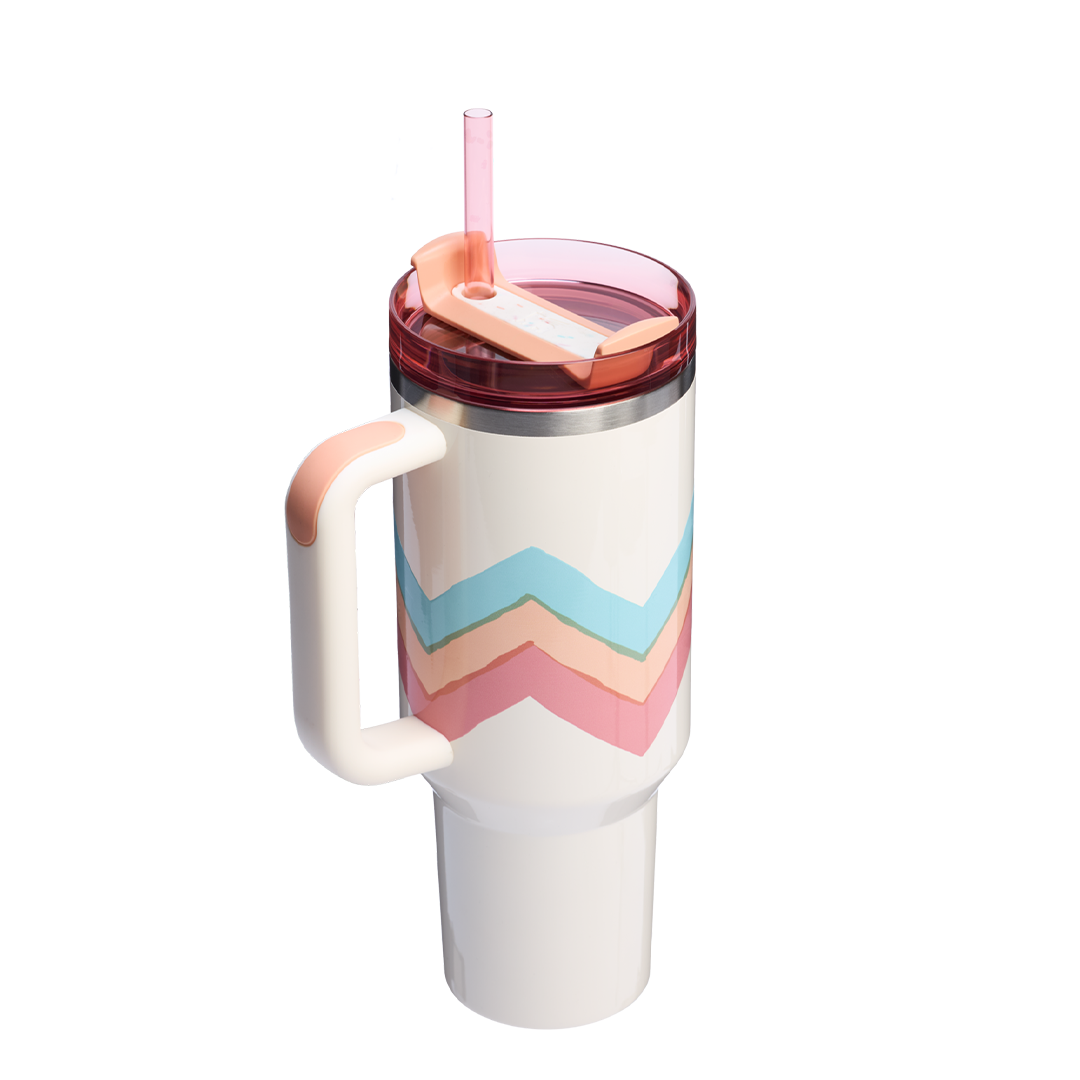 Stanley Quencher H2.0 FlowState Tumbler 40oz Cream Egg