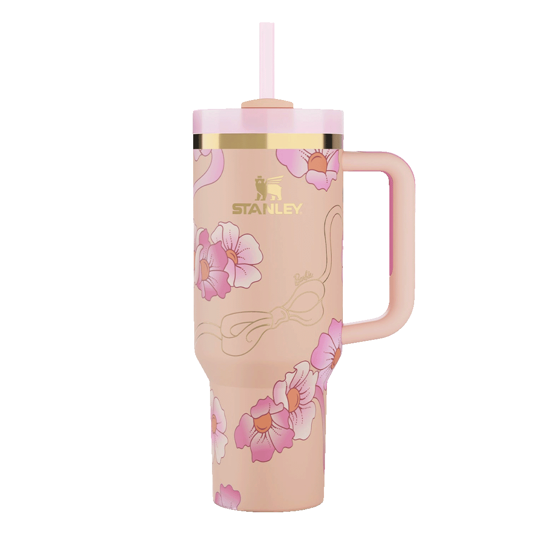 Stanley x ’80s Peaches ’n Cream Quencher H2.0 FlowState Tumbler 40oz