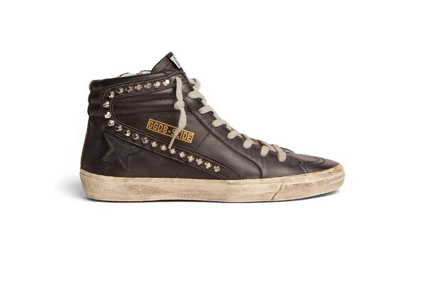 Slide black with studs