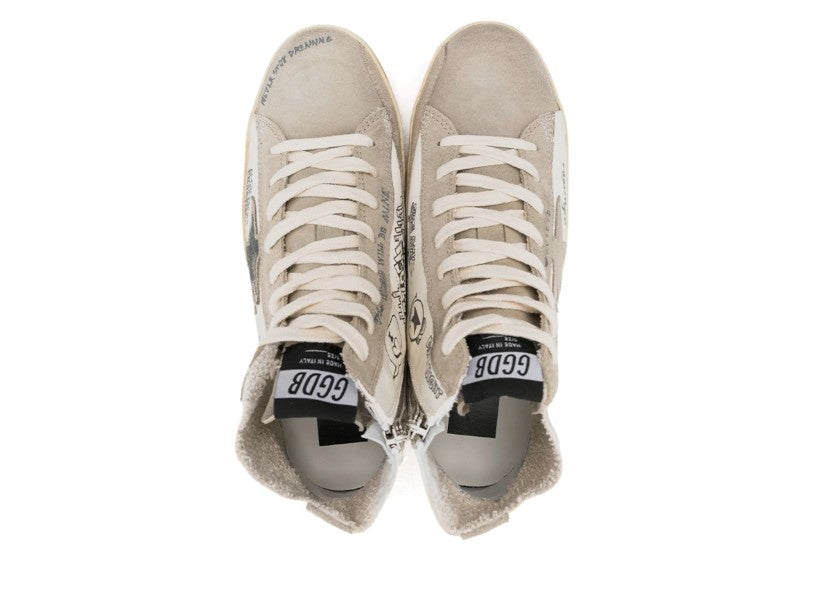 Francy Journey print high top sneakers