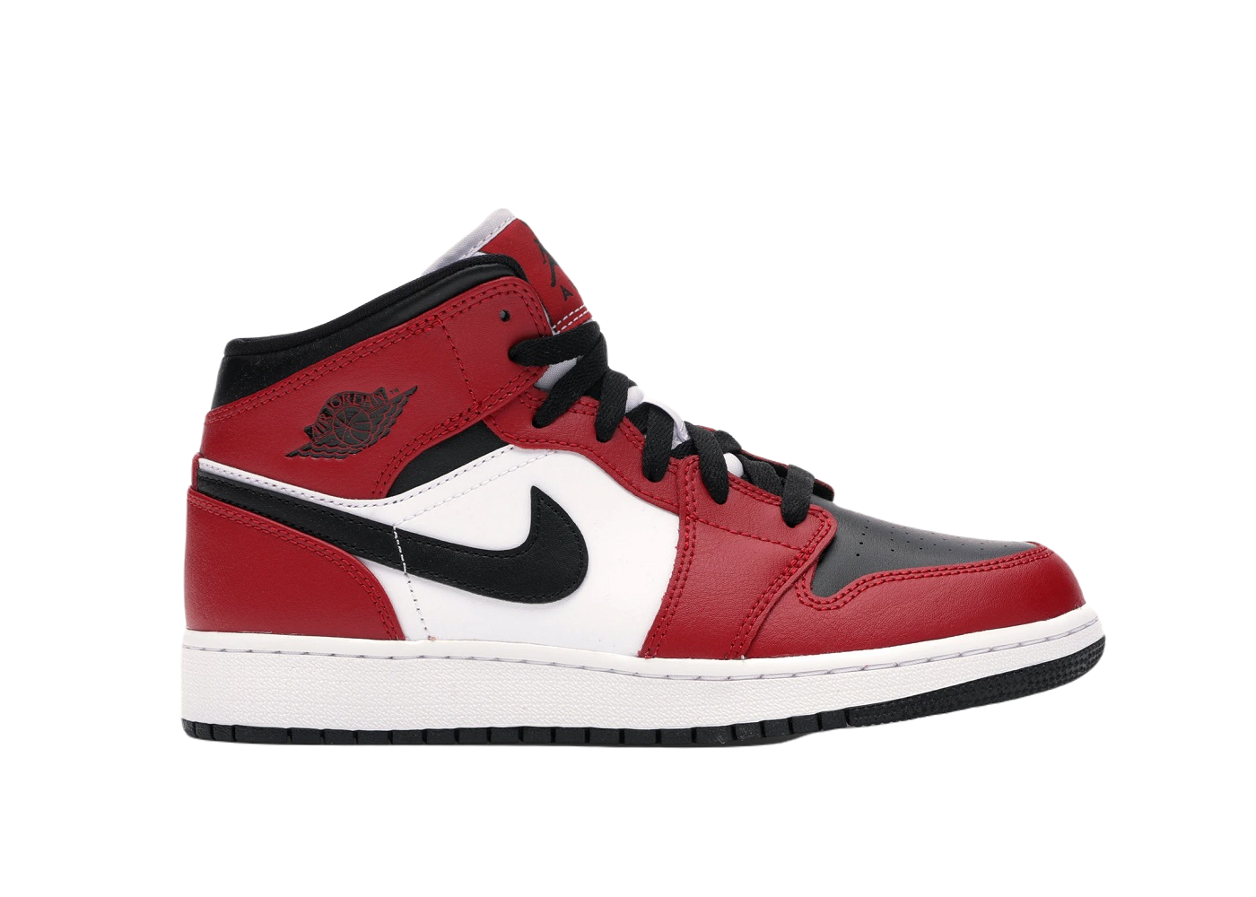 Nike Air Jordan 1 Mid Chicago Black Toe (GS)