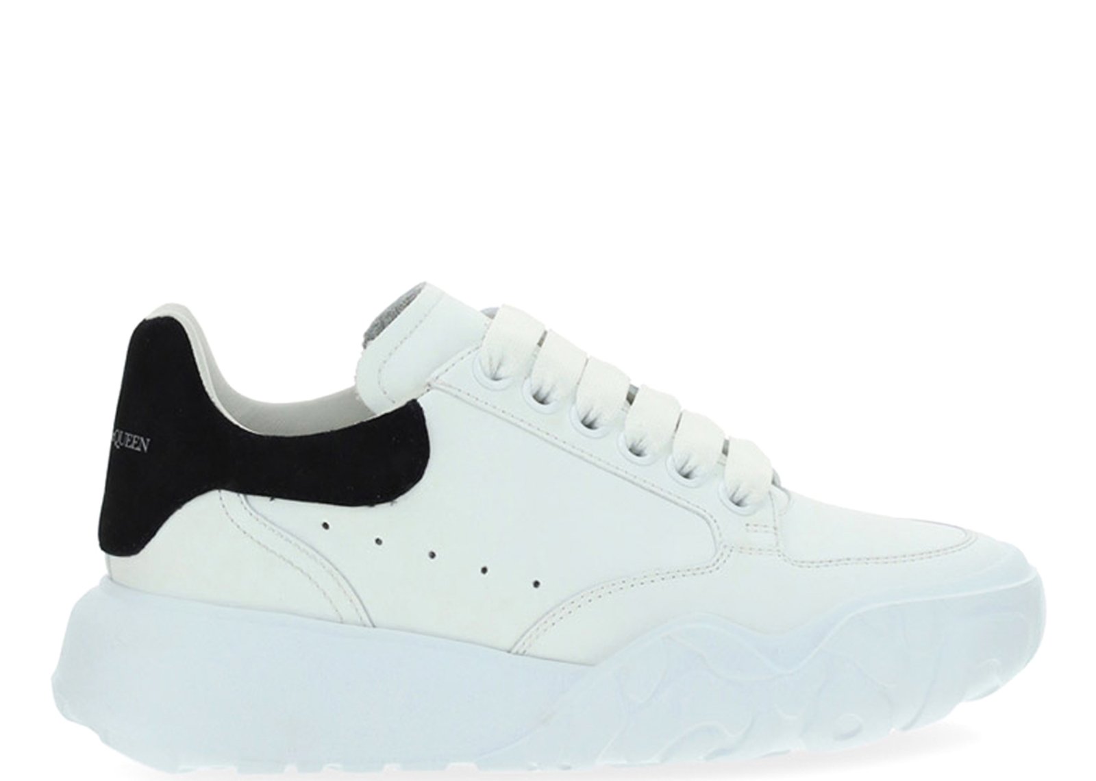 Alexander McQueen Oversized Court Trainer White Black (W)