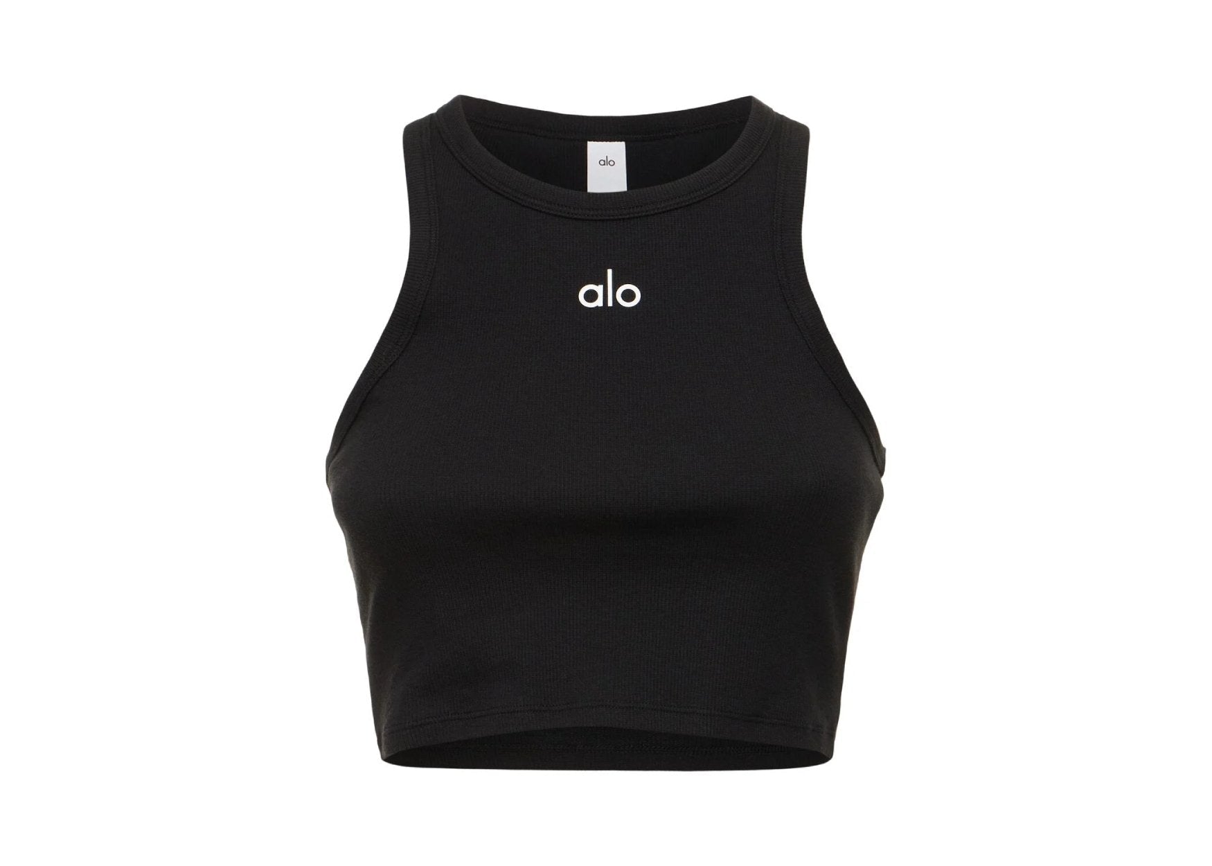 Alo Yoga Aspire Tank Black White