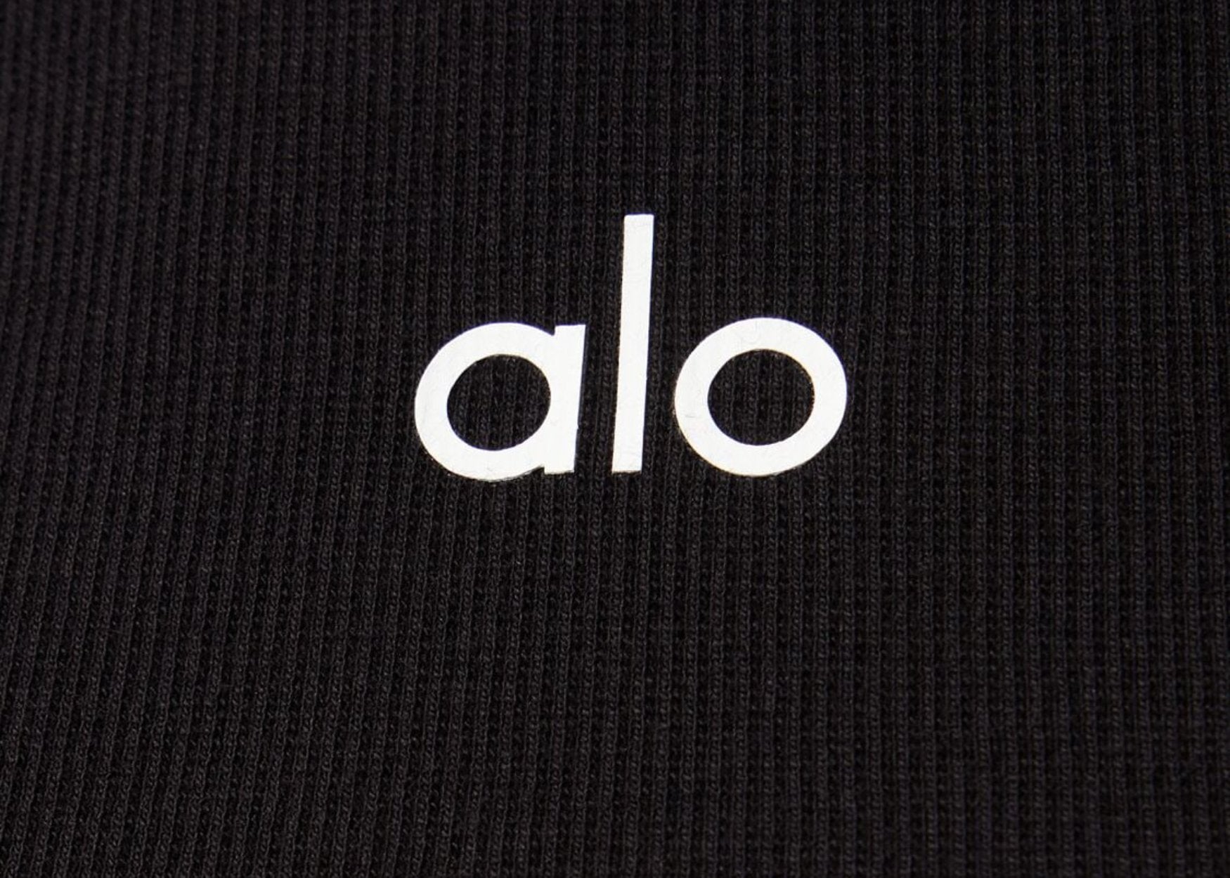 Alo Yoga Aspire Tank Black White