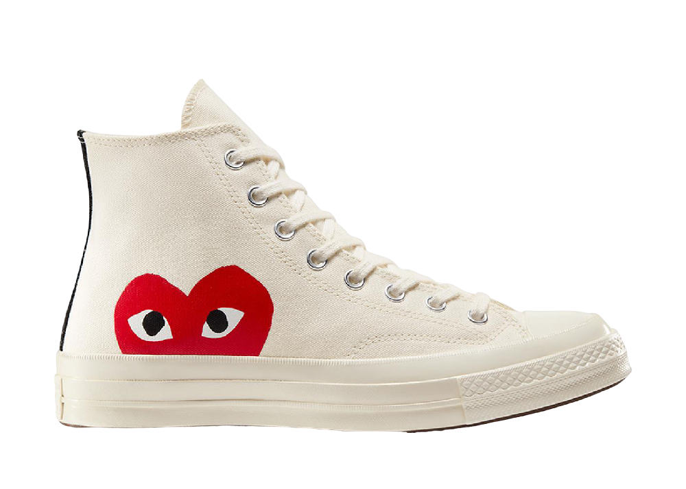 Converse Chuck Taylor All-Star 70 Hi Comme des Garcons PLAY White