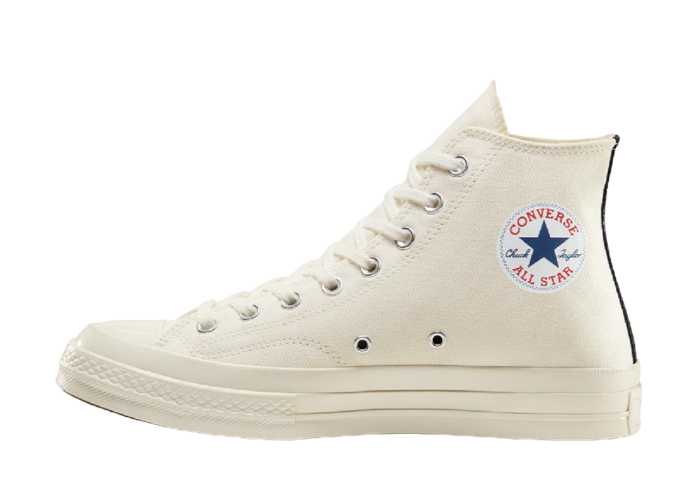 Converse Chuck Taylor All-Star 70 Hi Comme des Garcons PLAY White