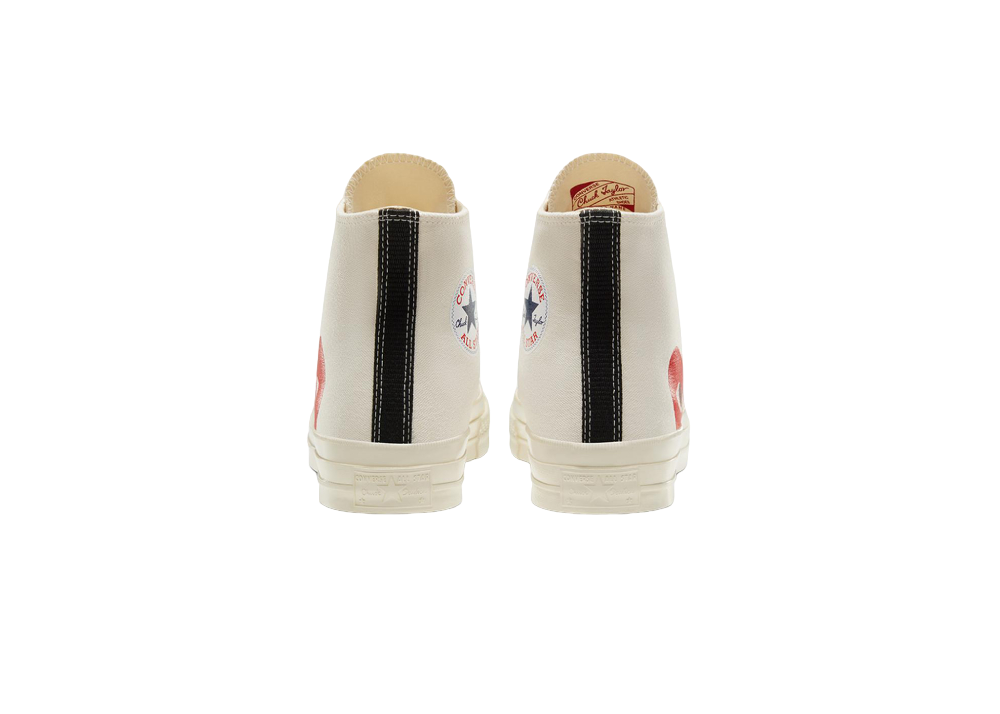 Converse Chuck Taylor All-Star 70 Hi Comme des Garcons PLAY White