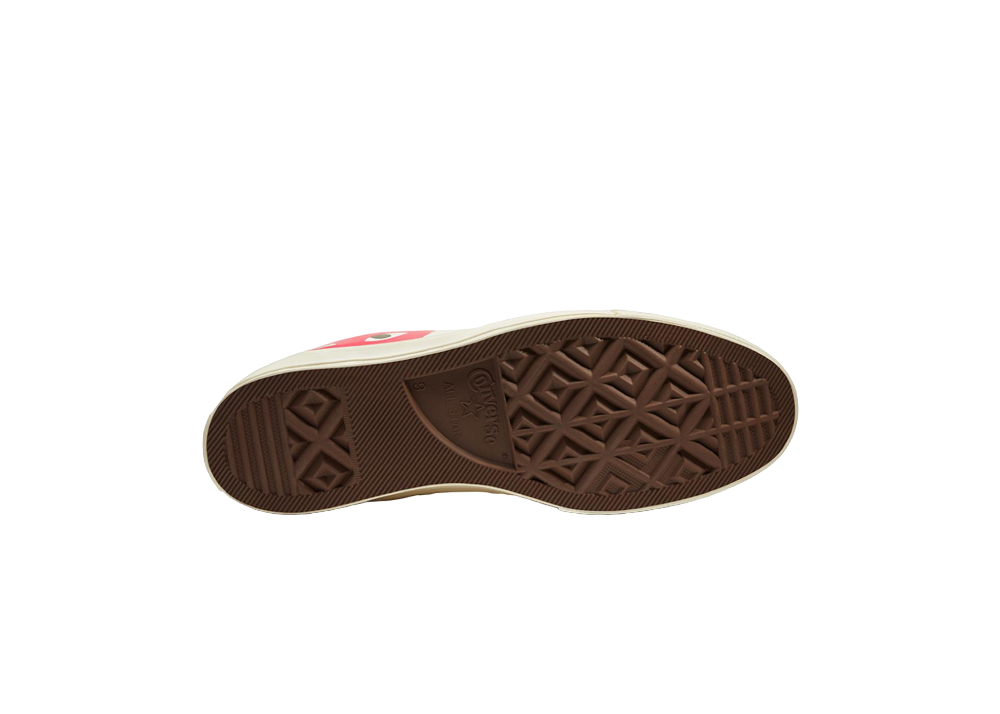 Converse Chuck Taylor All-Star 70 Hi Comme des Garcons PLAY White