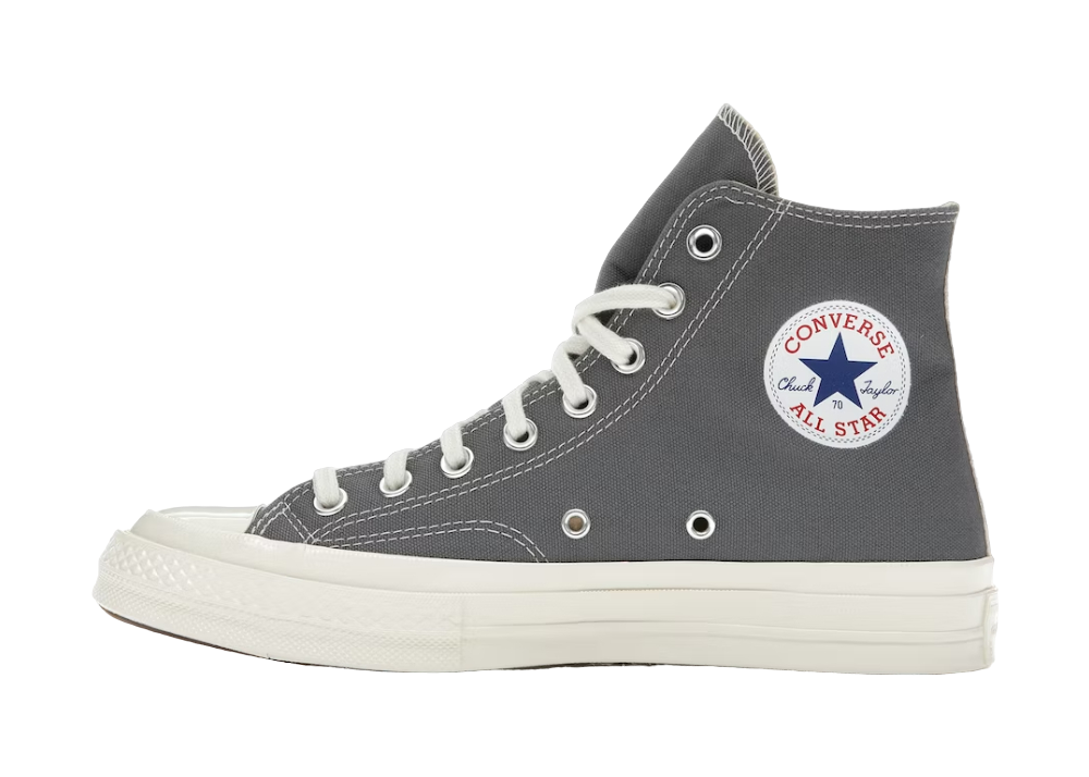 Converse Chuck Taylor All-Star 70s Hi Comme des Garcons PLAY Grey