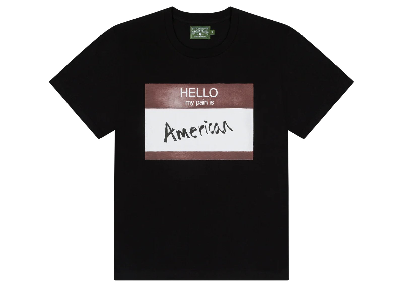 Denim Tears My Pain Is Tee Black