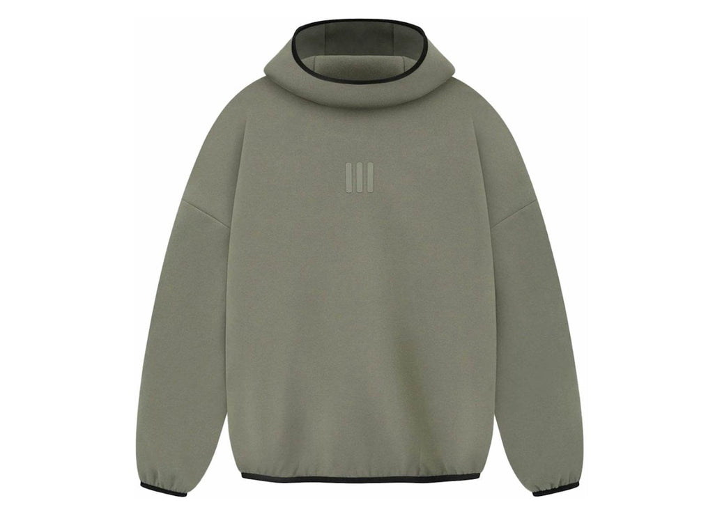 Fear of God Athletics Suede Fleece Hoodie Clay
