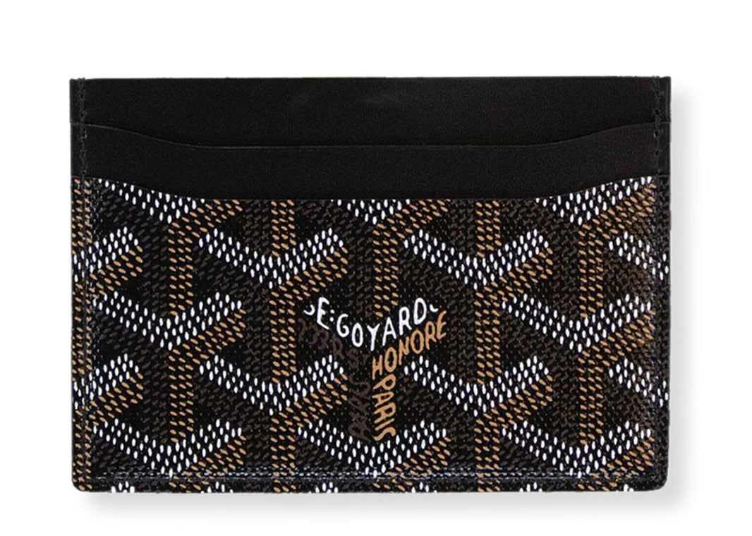 Goyard Saint Sulpice Black Card Holder