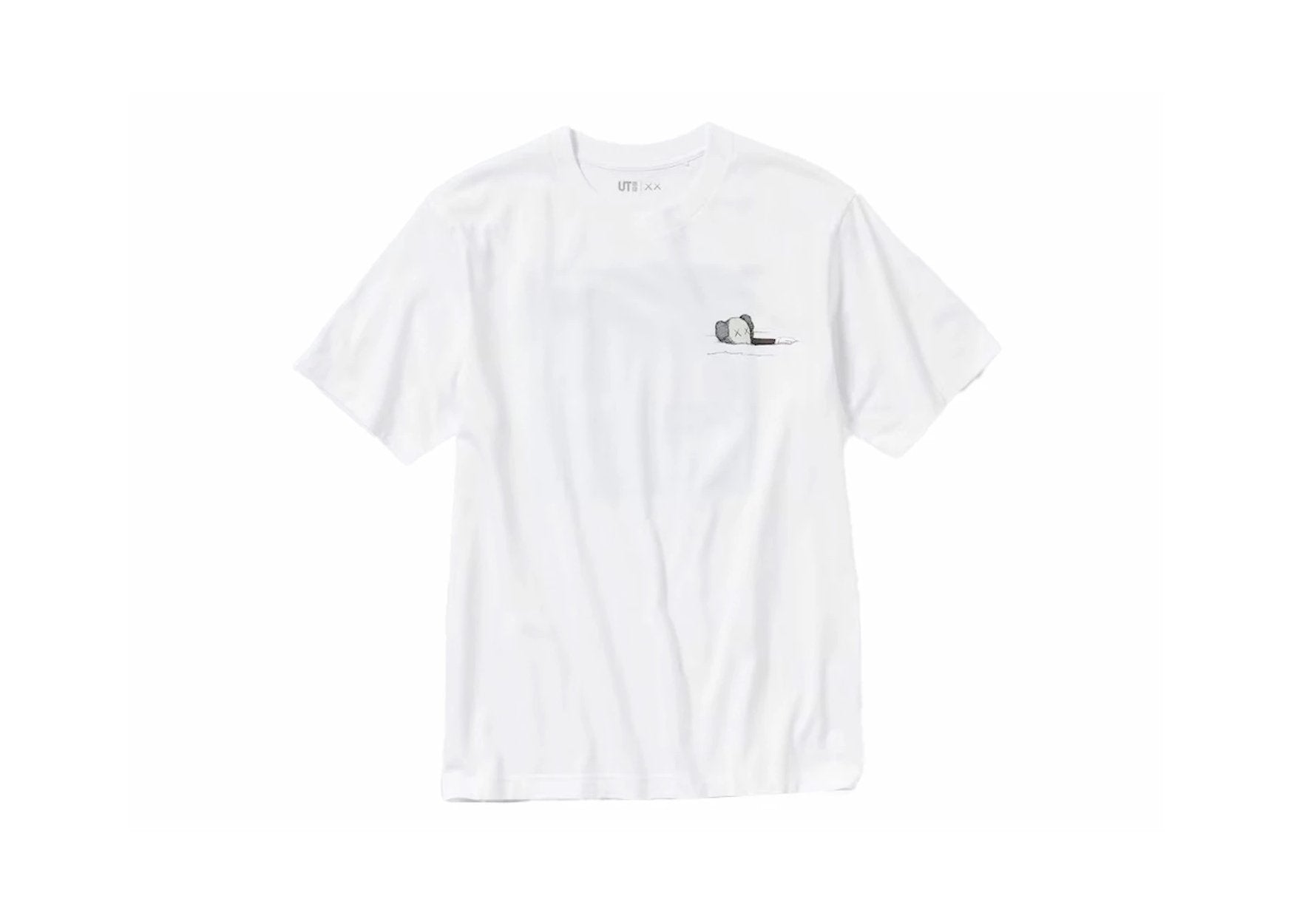 KAWS x Uniqlo UT Short Sleeve Artbook Cover T-shirt White