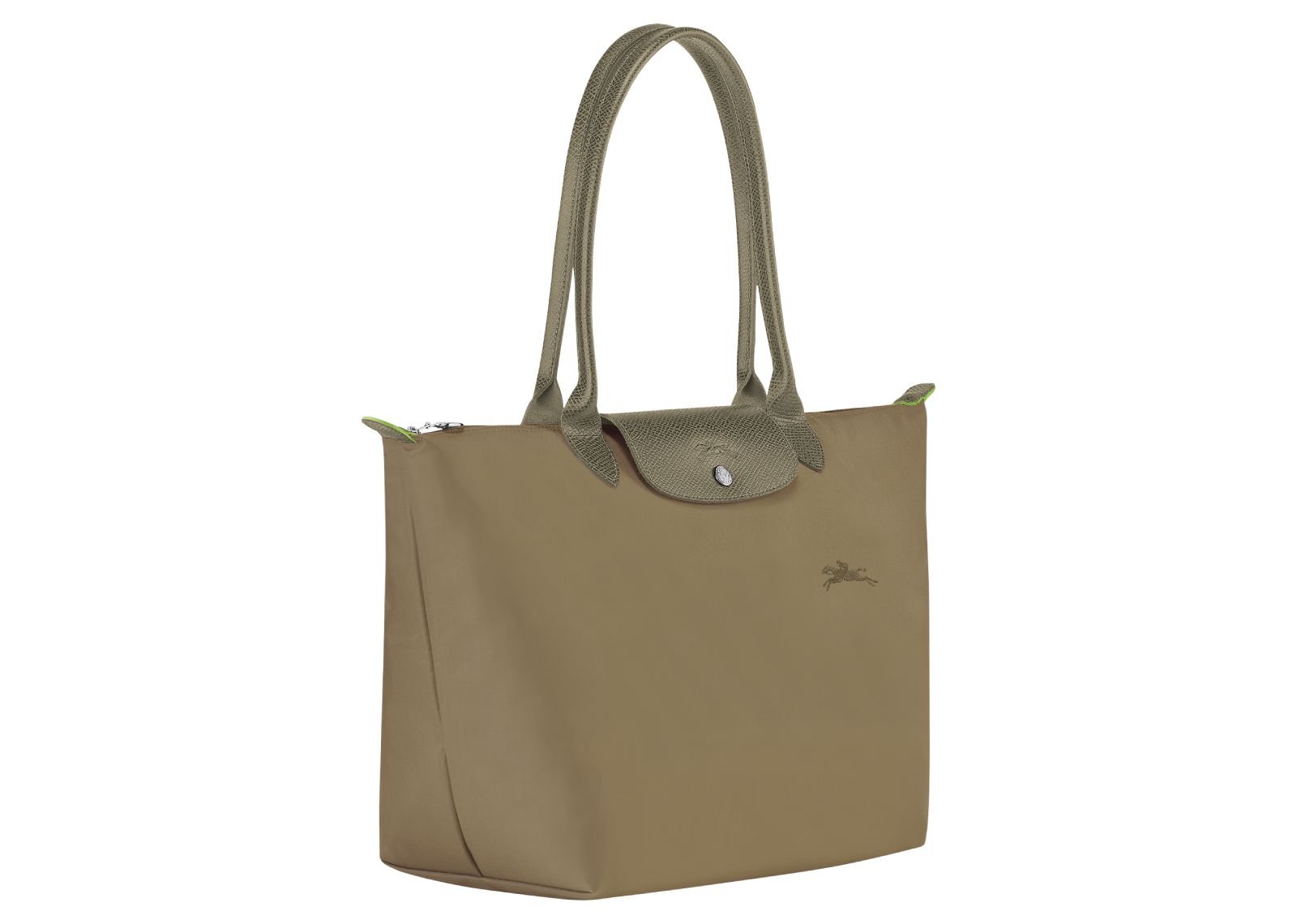 Longchamp Le Pliage Green Large Tote Bag Artichoke