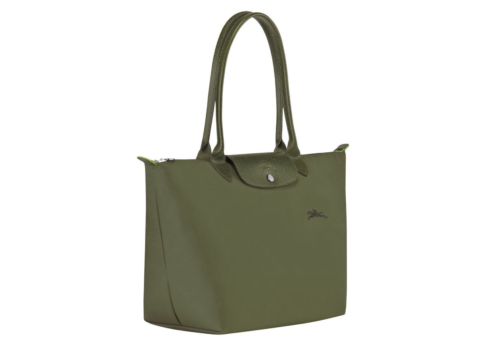 Longchamp Le Pliage Green Large Tote Bag Forest