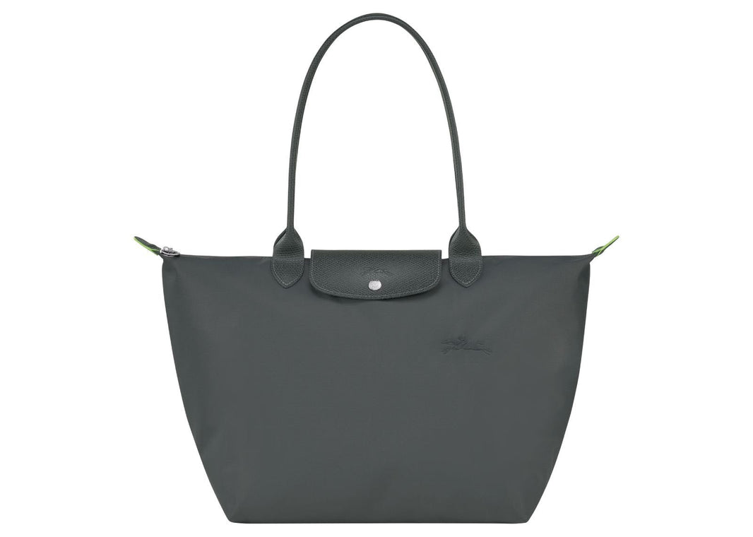 Longchamp Le Pliage Green Large Tote Bag Graphite