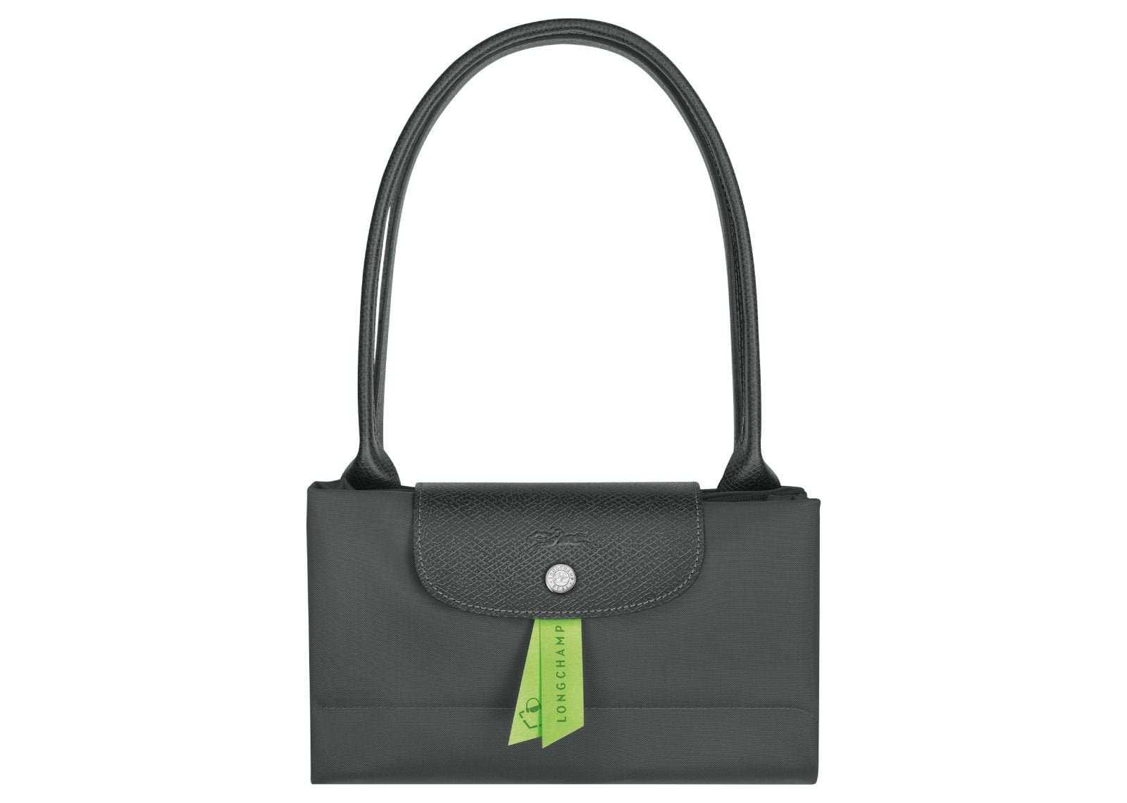 Longchamp Le Pliage Green Large Tote Bag Graphite