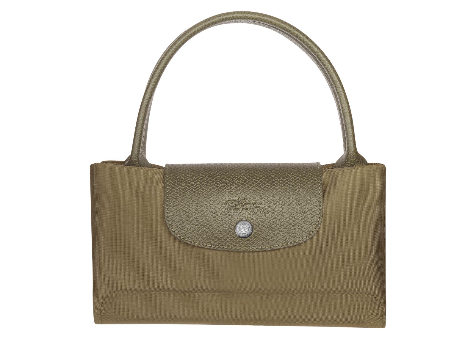 Longchamp Le Pliage Green Medium Handbag Artichoke