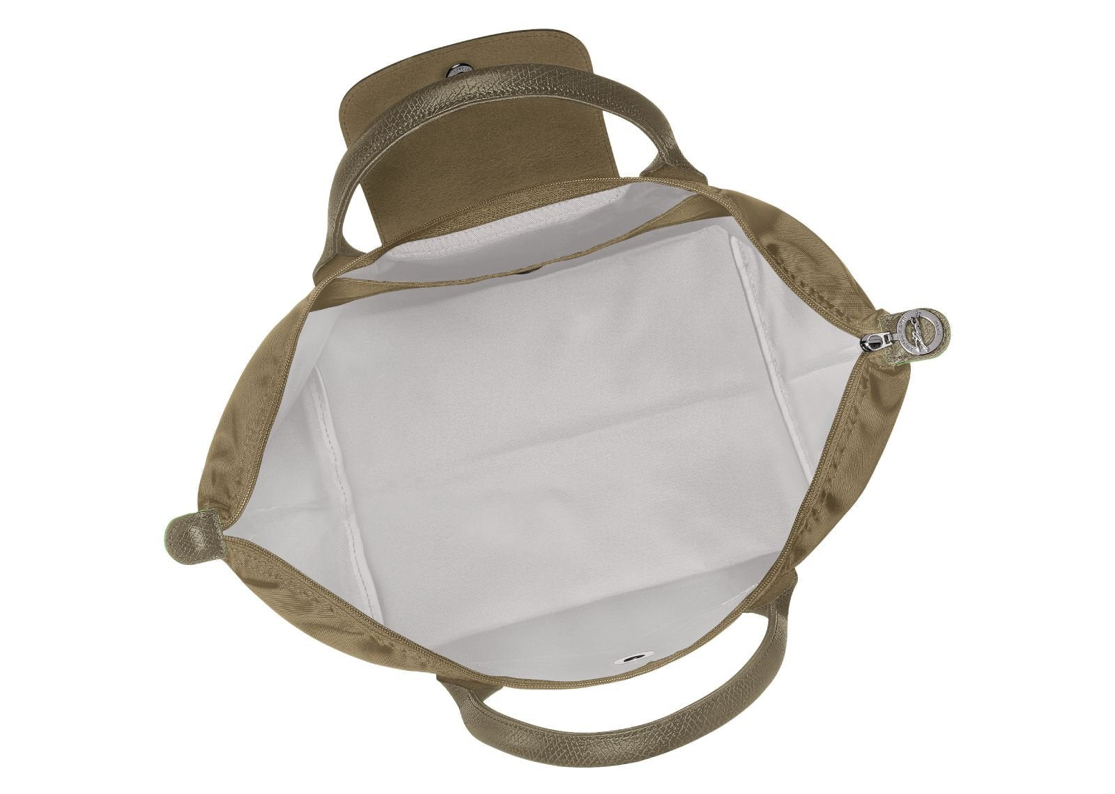 Longchamp Le Pliage Green Medium Handbag Artichoke