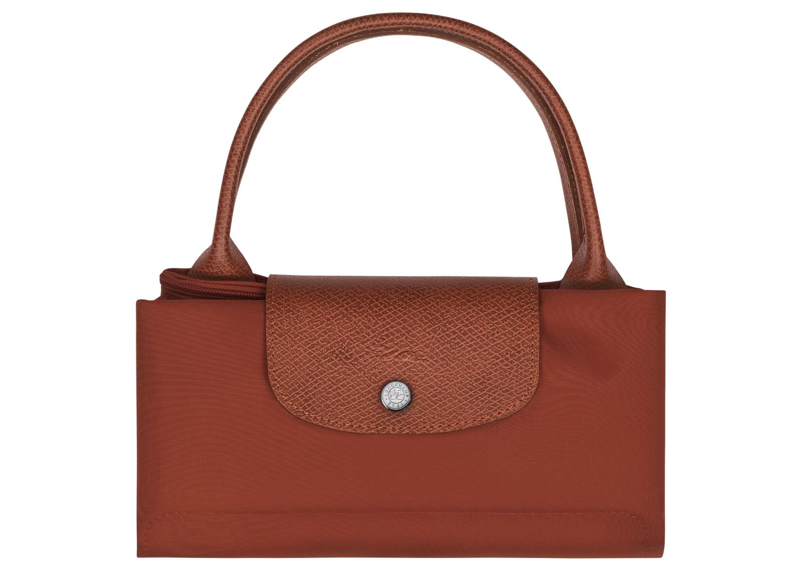 Longchamp Le Pliage Green Medium Handbag Chestnut