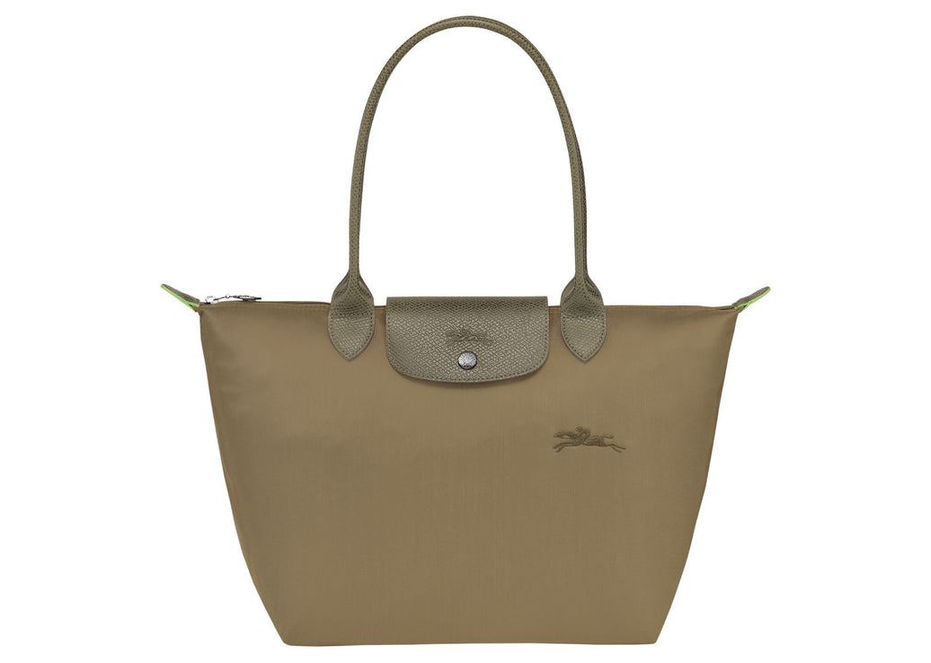 Longchamp Le Pliage Green Medium Tote Bag Artichoke