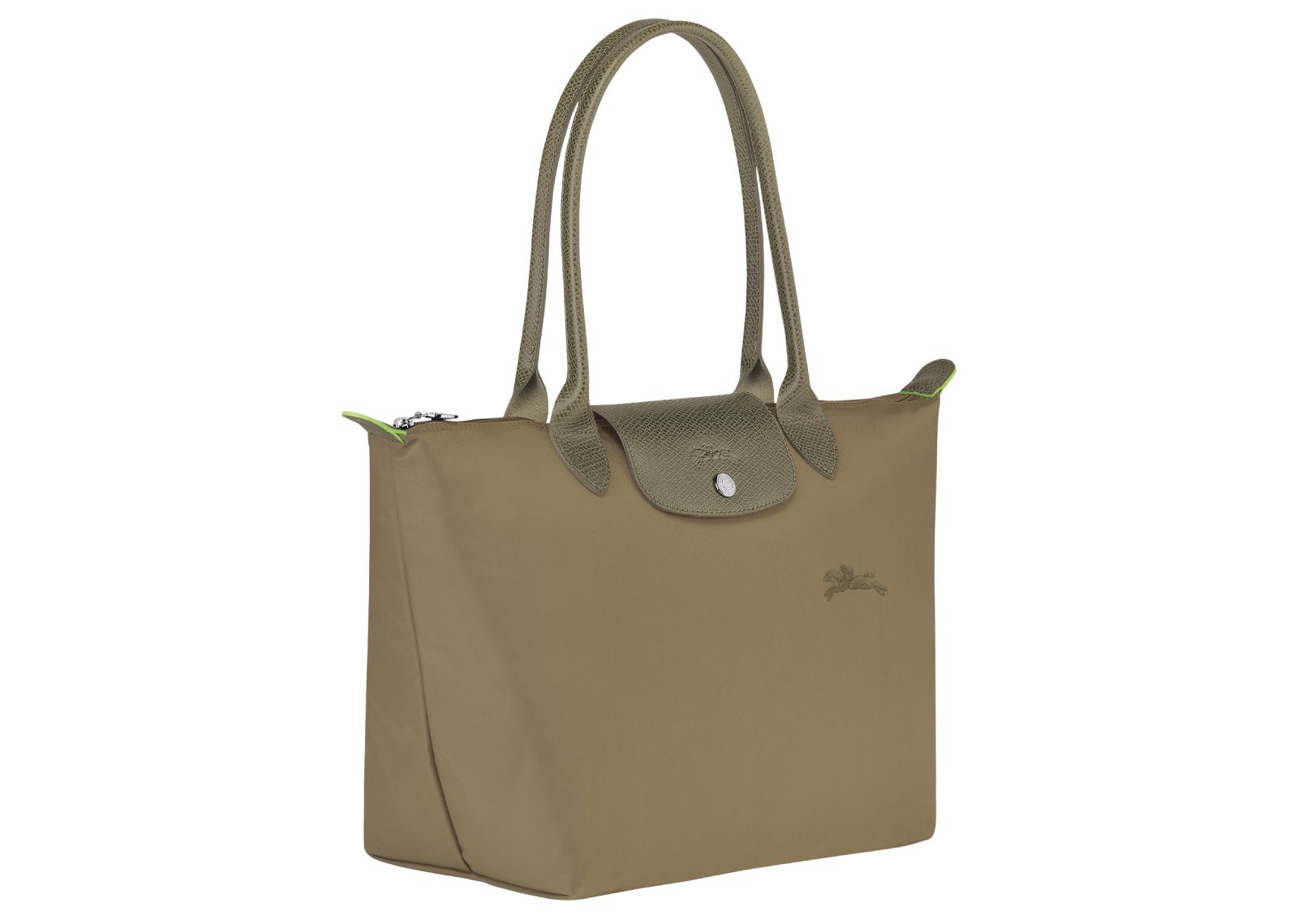Longchamp Le Pliage Green Medium Tote Bag Artichoke