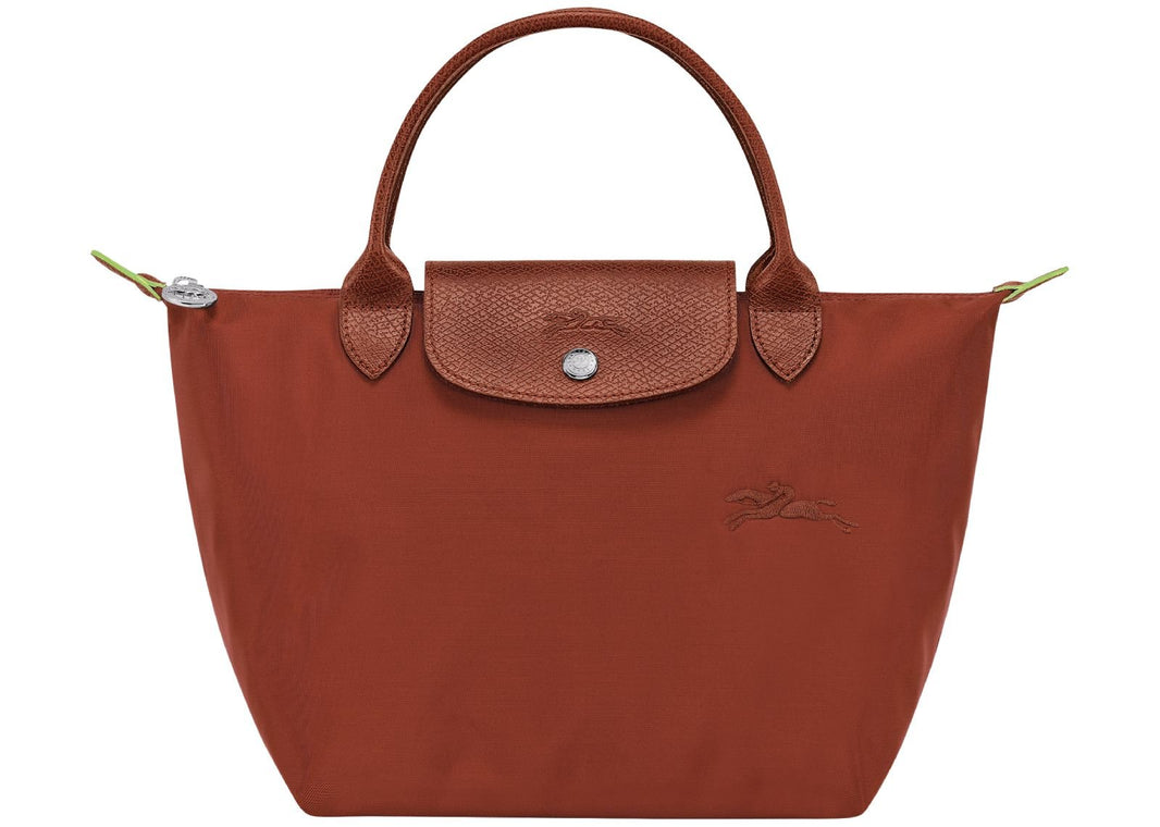 Longchamp Le Pliage Green Small Handbag Chestnut
