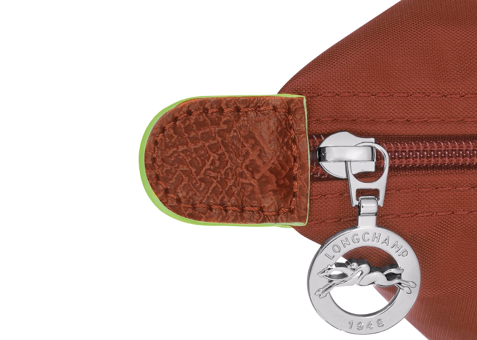 Longchamp Le Pliage Green Small Handbag Chestnut