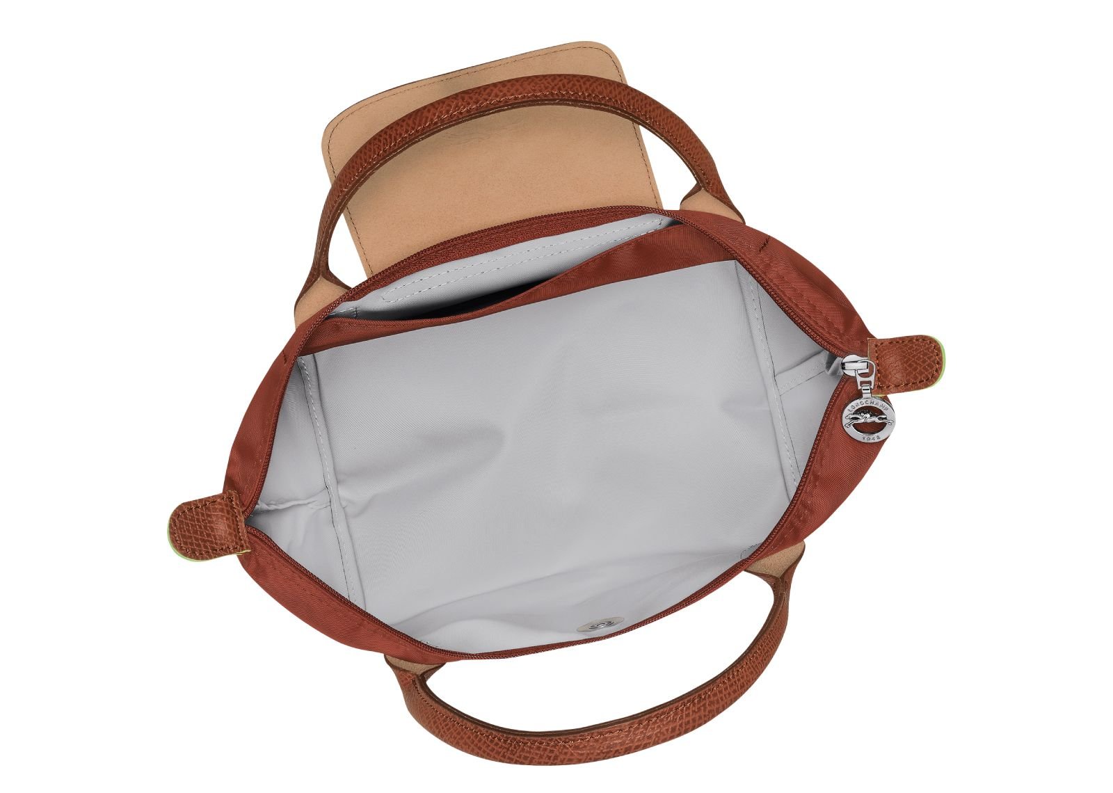 Longchamp Le Pliage Green Small Handbag Chestnut