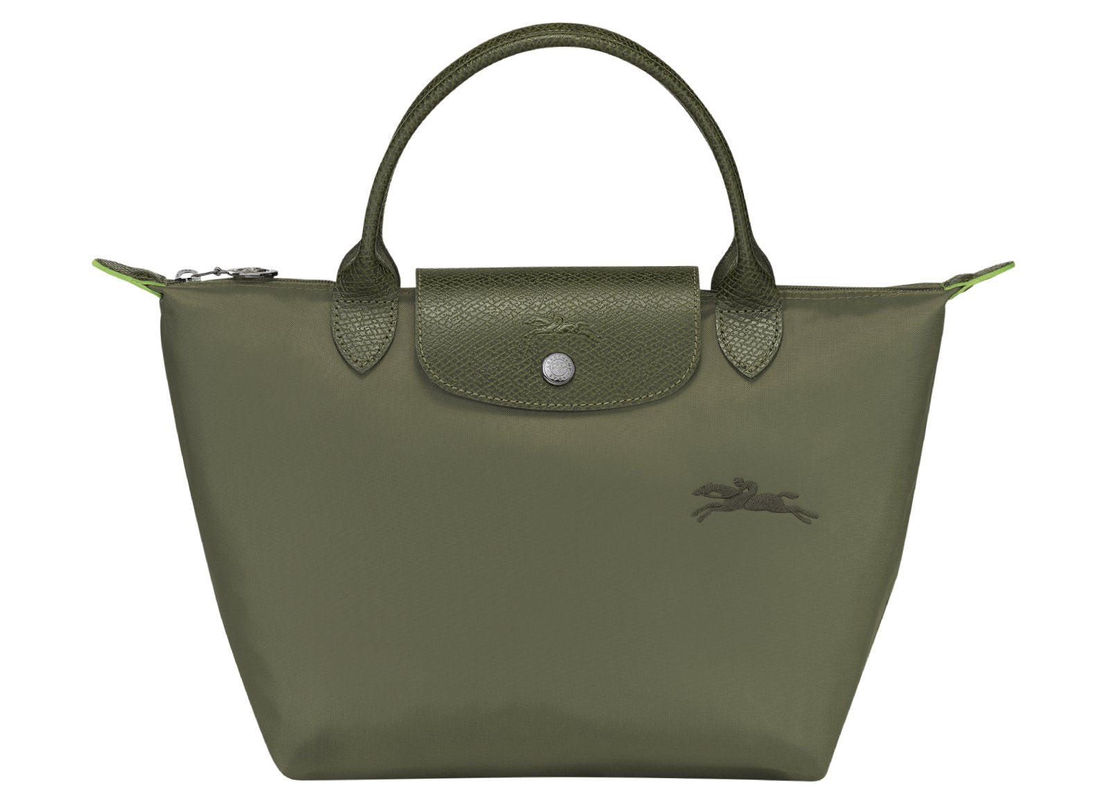 Longchamp Le Pliage Green Small Handbag Forest