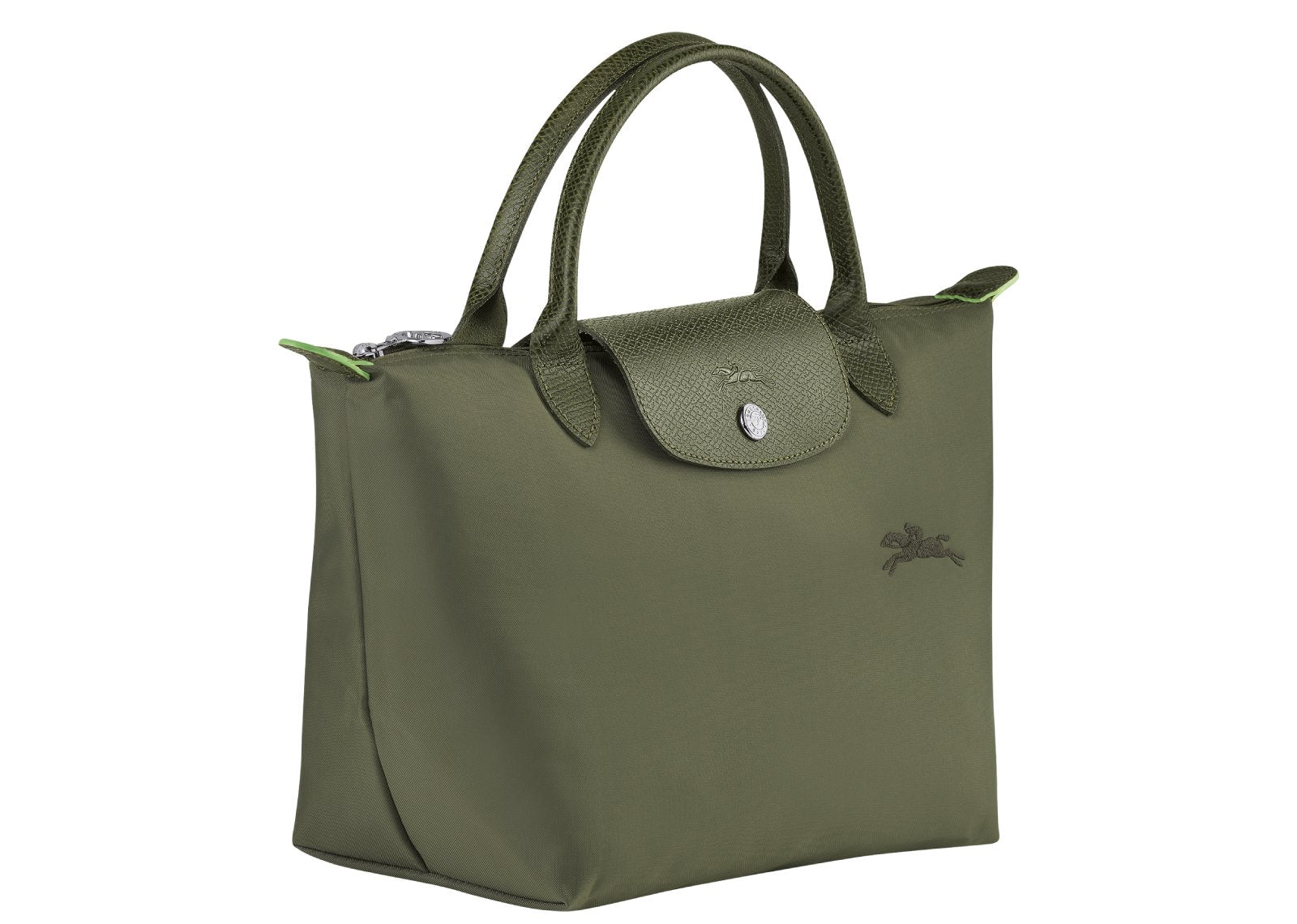 Longchamp Le Pliage Green Small Handbag Forest