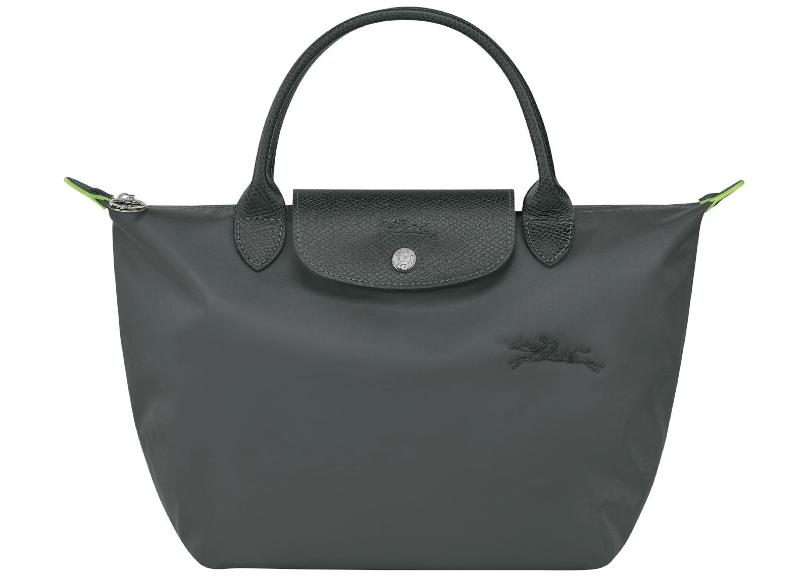 Longchamp Le Pliage Green Small Handbag Graphite