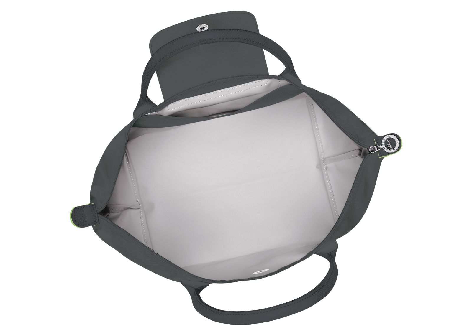 Longchamp Le Pliage Green Small Handbag Graphite