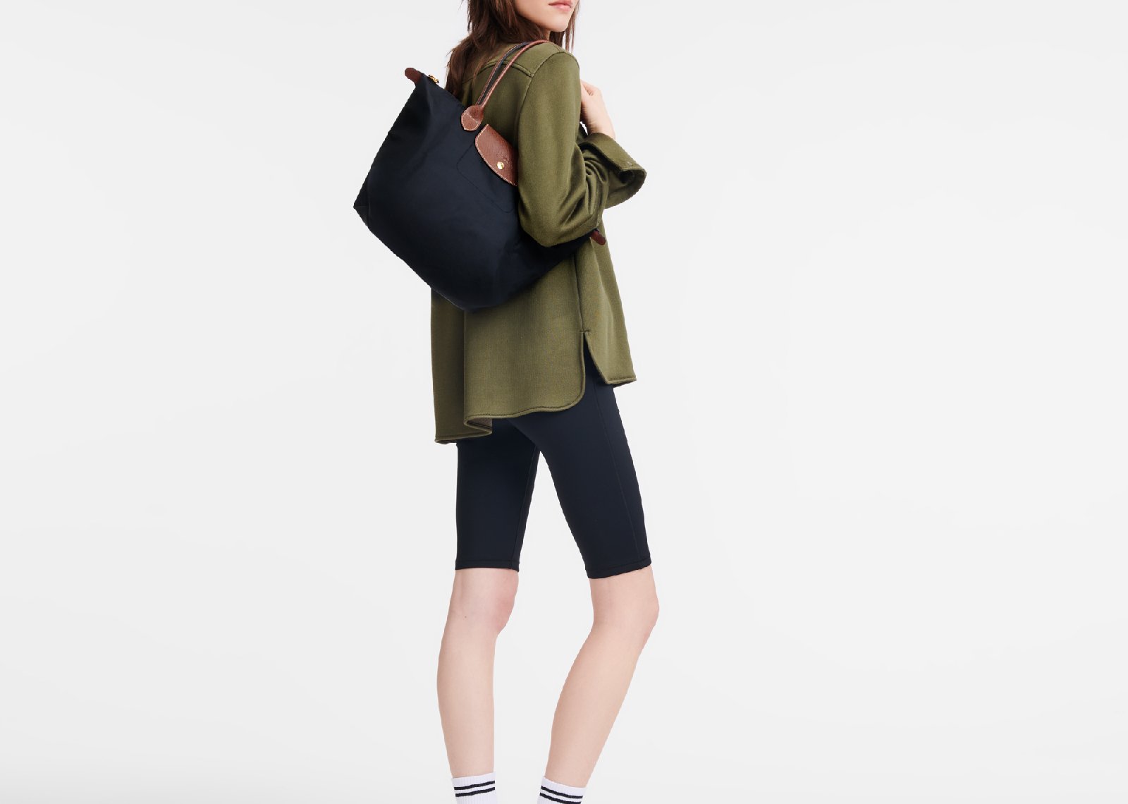 Longchamp Le Pliage Original Large Tote Bag Black