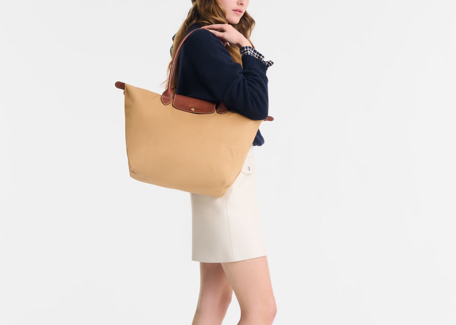 Longchamp Le Pliage Original Large Tote Bag Fawn