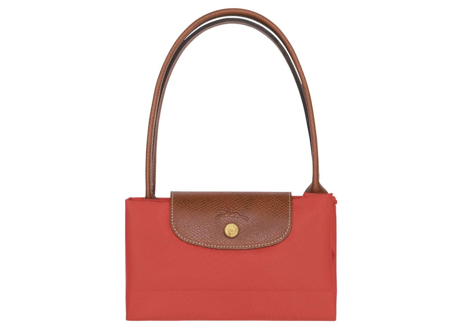 Longchamp Le Pliage Original Medium Tote Bag Tomato